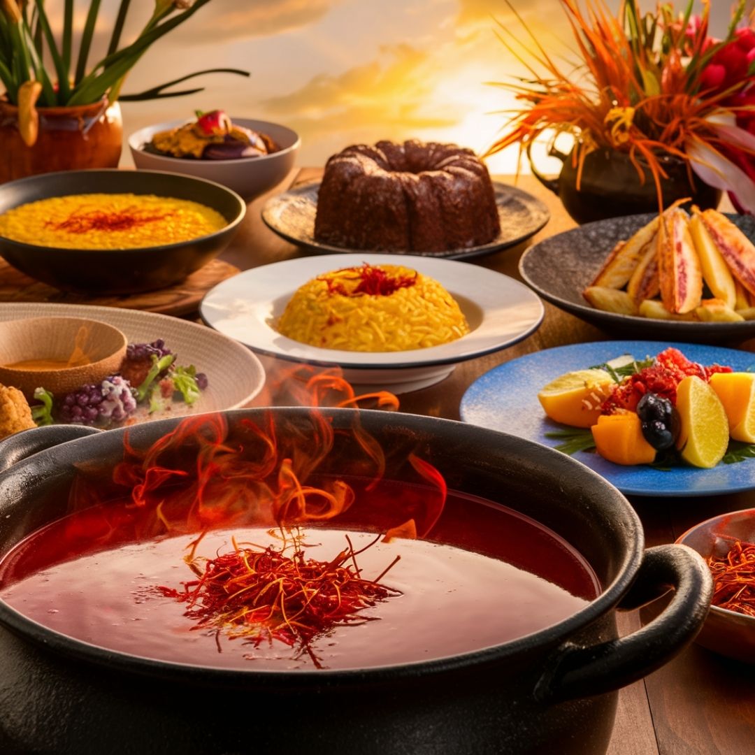 22 recetas con infusión de azafrán