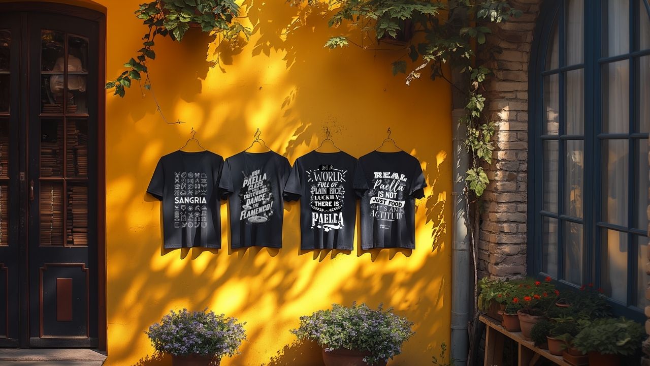 Colección de camisetas Pasión por la Paella