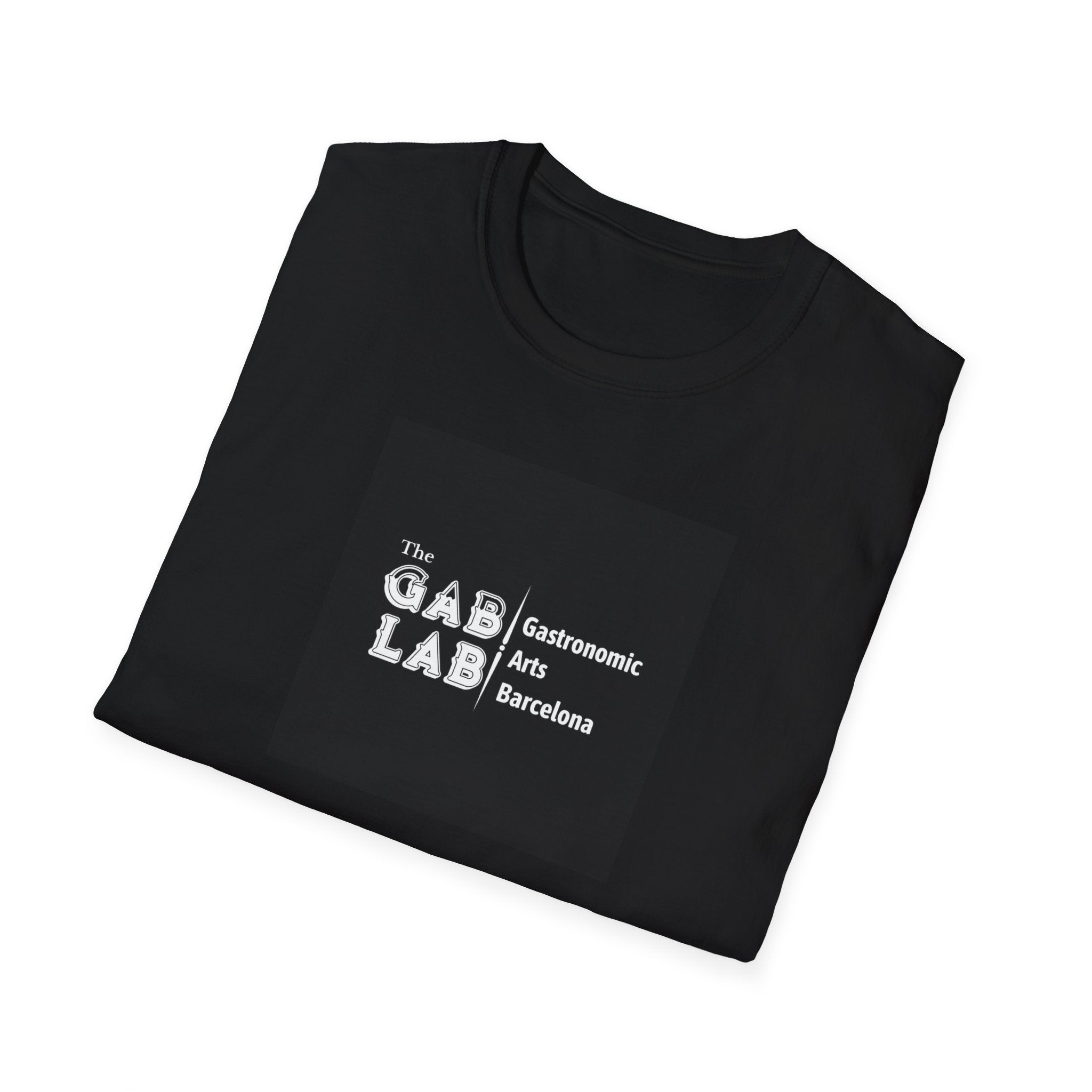 Camiseta unisex de estilo suave de Artes Gastronómicas: diseños "El Laboratorio" y "Sangría"