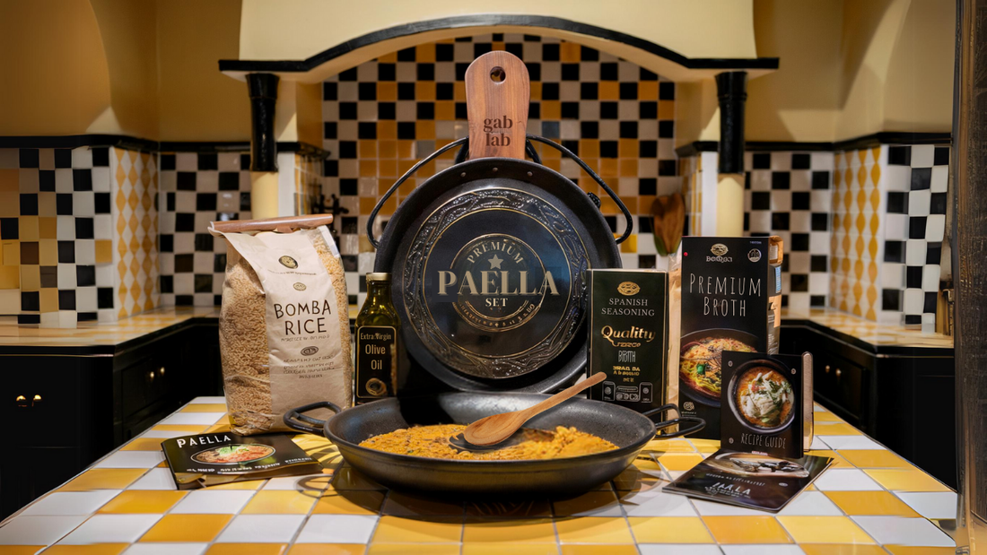 El exquisito kit del maestro de la paella