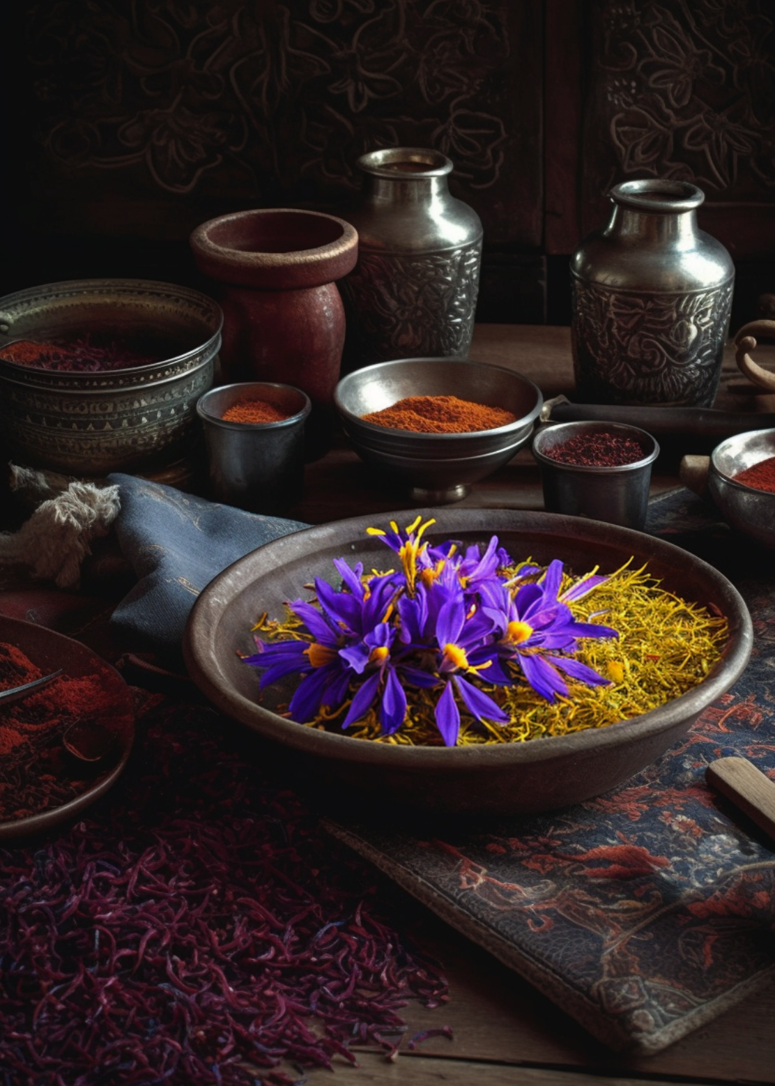 22 recetas con infusión de azafrán