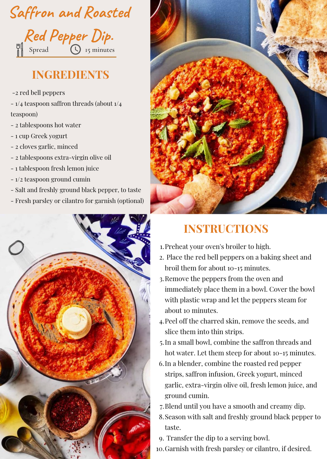 22 recetas con infusión de azafrán