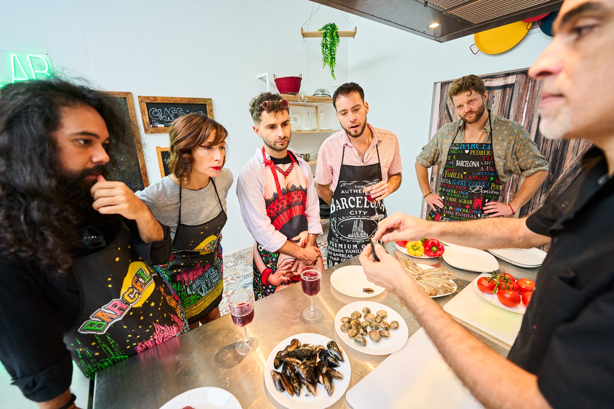 Paquete familiar de clase de cocina de paella definitiva (bono para 4 personas)