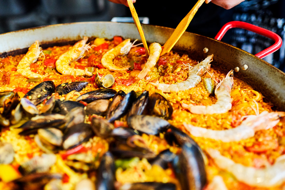 Paquete familiar de clase de cocina de paella definitiva (bono para 4 personas)
