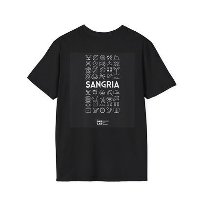 Camiseta unisex de estilo suave de Artes Gastronómicas: diseños &quot;El Laboratorio&quot; y &quot;Sangría&quot;