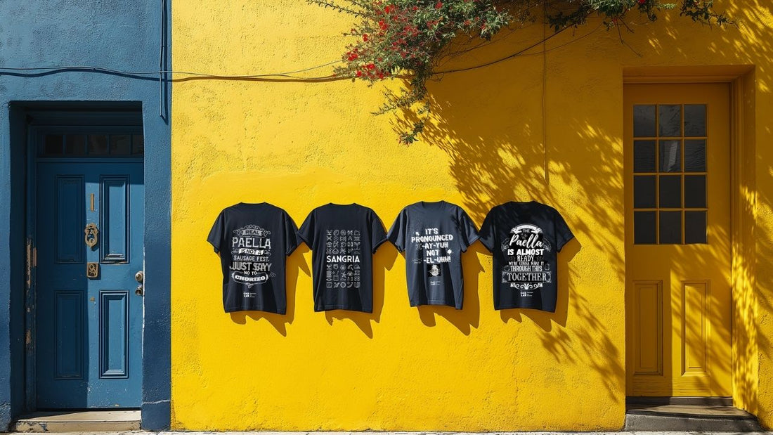 Colección de camisetas Pasión por la Paella