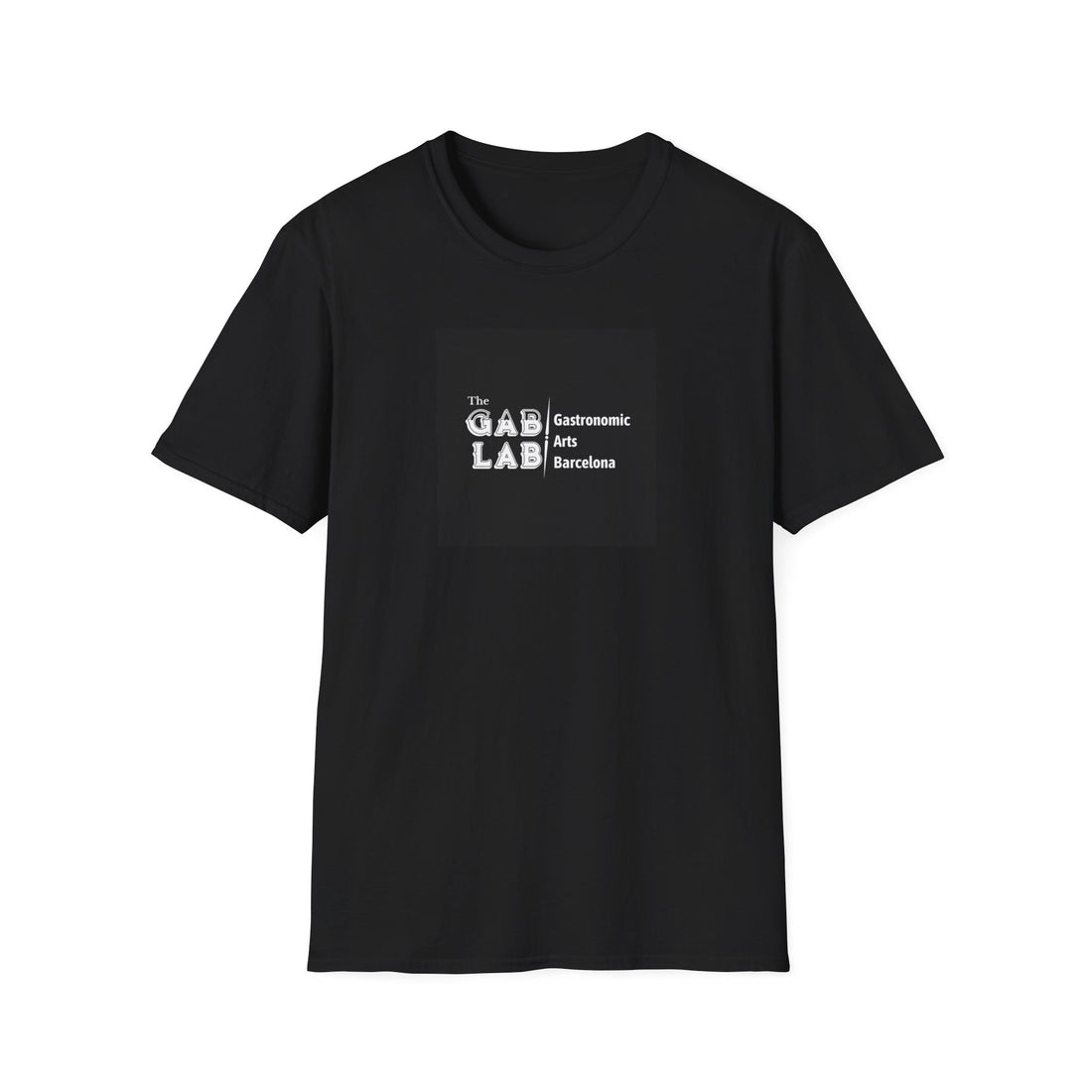 Camiseta unisex de estilo suave de Artes Gastronómicas: diseños &quot;El Laboratorio&quot; y &quot;Sangría&quot;