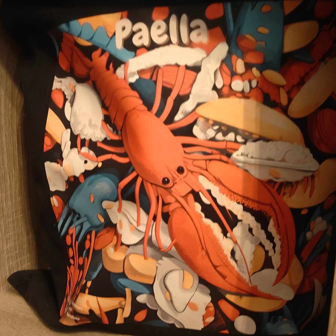 TOTE BAG BLACK ART DESIGN