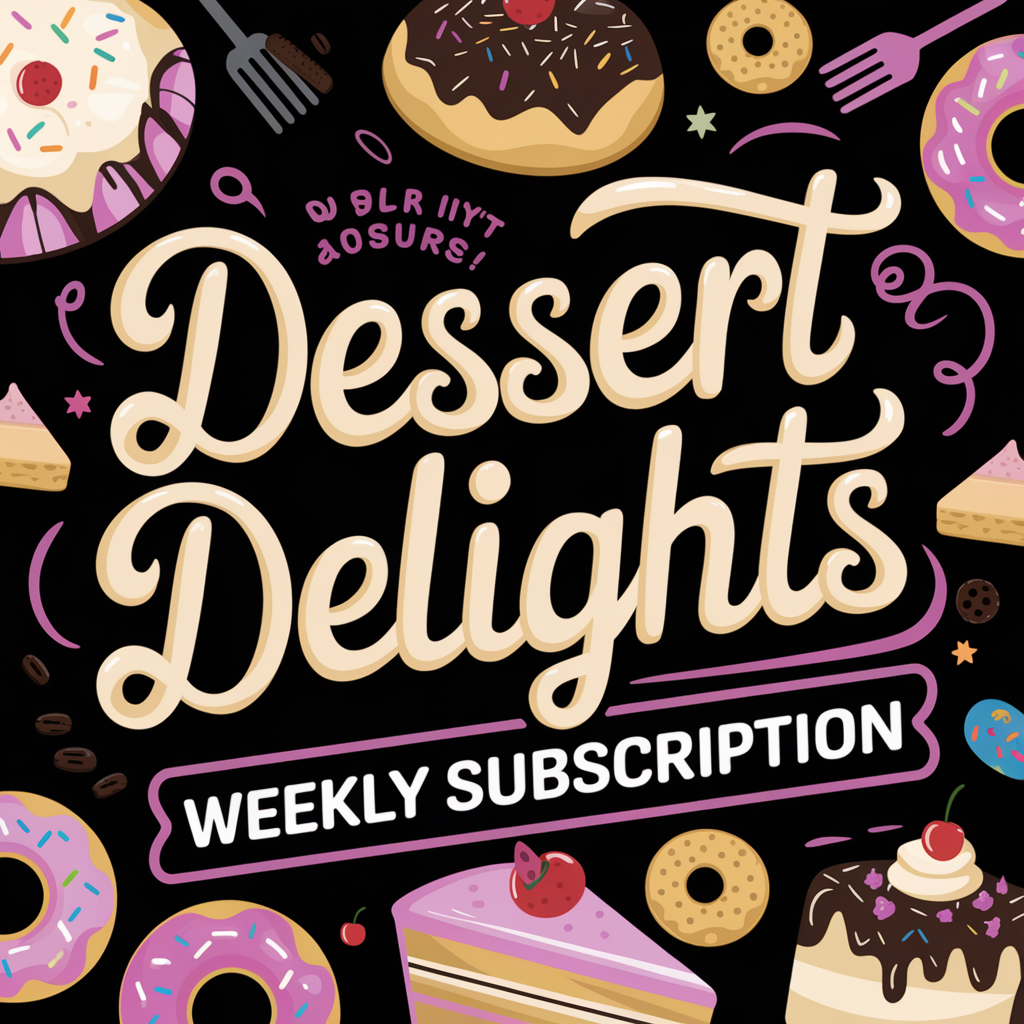 Suscripción semanal a Delicias de postre de Gab Lab